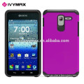 Fashion 2 in 1PC+TPU armor cell phone case for KYOCERA C6742/Hydro View back cover
